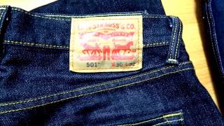 обзор levis selvage 511 и 501 STF [upl. by Clemen]