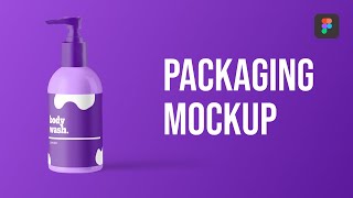 Packaging Mockup  Artboard Studio Mockups  Figma Tutorial [upl. by Wilterdink33]