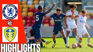 Chelsea vs Leeds United  All Goals amp Highlights  U21 Premier League Cup  300324 [upl. by Enomyar]