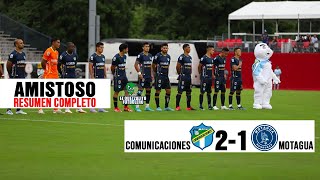 Victoria Crema Comunicaciones 2 vs Motagua 1 Amistoso Internacional Resumen Completo 10072022 [upl. by Geehan374]