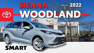 2022 Sienna Woodland Walkaround  Smart Motors West Madison Toyota [upl. by Naara666]