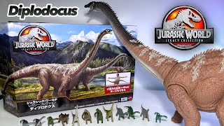 NEW Super Colossal Diplodocus amp Sauropods Collection  Jurassic World Legacy Collection Diplodocus [upl. by Favien]