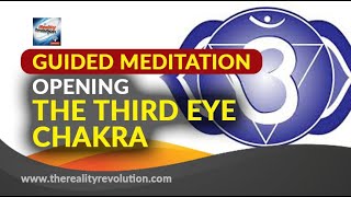 Guided Meditation Opening The Third Eye Chakra [upl. by Gnuh883]