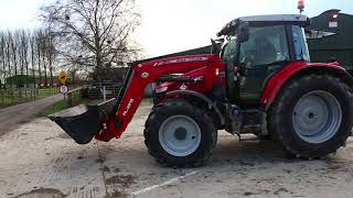 Massey Ferguson 5713 SL Dyna 4 [upl. by Averyl406]