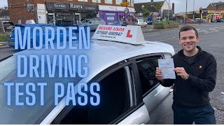 Morden Driving Test Route 24 November 2022 Produce 1116 am [upl. by Zosi]