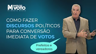 O discurso que você precisa conhecer para as eleições 2024  Marketing Político [upl. by Roosnam]