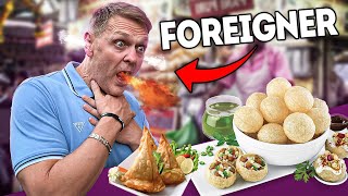 Foreigner Tries INDIAN FOOD For First Time GONE SPICY [upl. by Merce]