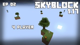 Skyblock 1171  4 Player  Ep 02  Mob Spawner  Skyblock 409 [upl. by Alled611]