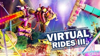 VIRTUAL RIDES 3 PREVIEW zum KirmesSimulator Mit viel Spaß am Fahrgeschäft  Gameplay deutsch [upl. by Gnaig241]