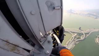 Macau Tower Climb Final Section [upl. by Ronym]