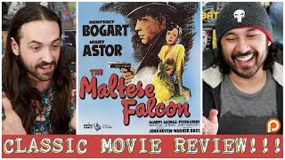 THE MALTESE FALCON  Classic Film REVIEW [upl. by Lazaro]