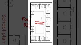 School plan 2dhomedesignplandrawing home houseplan [upl. by Coleen376]