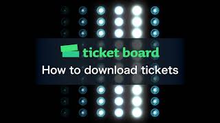 ＃04 How to download tickets [upl. by Renelle855]