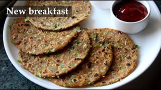 ಹೊಸ ರೆಸಿಪಿ New breakfast recipe Kannada  Light dinner recipes  Healthy quick veg paratha [upl. by Bohaty280]