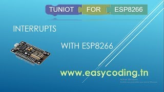 NodeMcu ESP8266 Tutorial A14 Interrupts [upl. by Hanako]