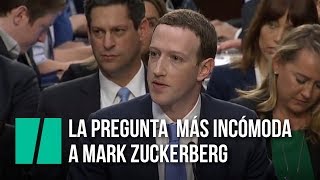 La pregunta más incómoda a Mark Zuckerberg [upl. by Pufahl482]