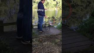 Baiting up time fishing baitboat carpfishing [upl. by Alithia686]