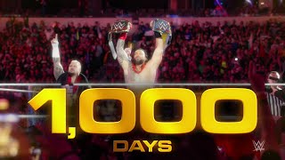 Acknowledge Roman Reigns’ historic 1000 day title reign [upl. by Anecusa262]