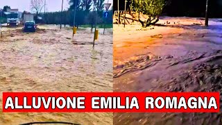 Alluvione Emilia Romagna esondano Senio Zena e Idice evacuazioni a Bologna e Faenza [upl. by Netsyrc]