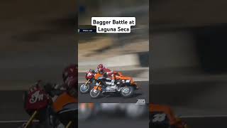 King of the Baggers Tyler OHara amp Kyle Wyman crash in the last lap and still finish at Laguna Seca [upl. by Terti]