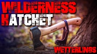 Wetterlings Wilderness Hatchet Axt Axe Beil  Review Test Bushcraft Survival deutschgermanFritz [upl. by Watkin540]