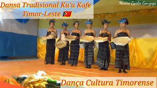 Dansa Tradisional Kuu kafe TimorLesteDança Cultural Timorense [upl. by Rehpotsrihc]