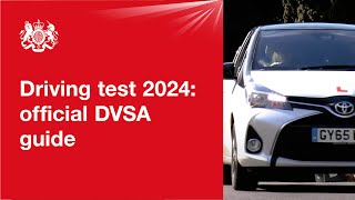 Driving test 2024 official DVSA guide [upl. by Ainnek566]