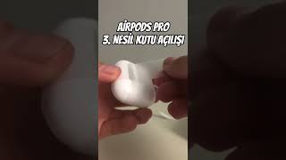 AirPods 3 Nesil Kutu açılışı shorts keşfet apple [upl. by Ria173]