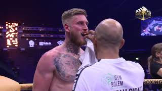 HELE WEDSTRIJD  Sidney Bout vs Henny Seroeyen  Boxing Influencers Gold Edition [upl. by Annahsal]