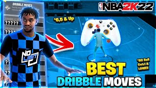 BEST DRIBBLE MOVES UNDER 80 BALL CONTROL NBA 2K22 CURRENT GEN BEST SIGS amp ANIMATIONS FOR 65 amp UP [upl. by Allit563]