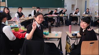 Une journée dans un lycée pour filles au Japon [upl. by Yrrej500]