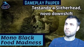 GAMEPLAY PAUPER Mono Black Food Madness [upl. by Acnoib337]