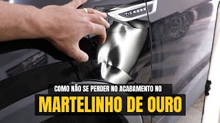 MARTELINHO DE OURO 820 Como não se perde no acabamento no Martelinho de ouro [upl. by Areta]