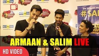 Armaan Malik And Salim Merchant Singing Live At Salim Show  927 BigFM [upl. by Cockburn]