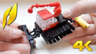 How to Build a Small and Simple Lego Snowcat MOC  4K lego buildingblocks howto snowcat [upl. by Gibb]