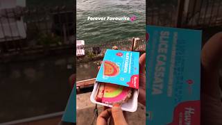 Cassata Ice Cream with sea icecream dessert sea ocean mumbai [upl. by Ayotyal]