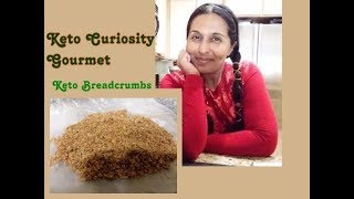 Keto Low Carb Breadcrumbs  alternative for deep frying [upl. by Siobhan]