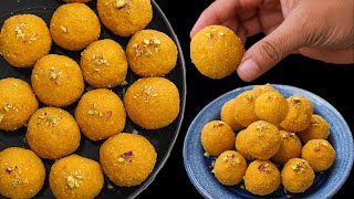 १०० परफेक्ट बेसन के दानेदार लड्डू कम घी में और सही माप के साथ  Besan Laddoo Recipe Kabitaskitchen [upl. by Ardolino]