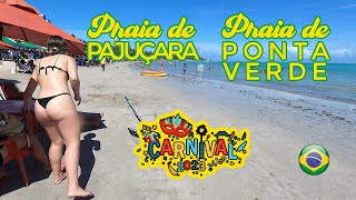 Verão de Maceió Praia de Pajuçara e praia de Ponta Verde Lindas imagens por essas duas praias [upl. by Jacklyn689]