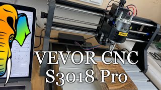 CNC S3018 Pro  VEVOR Graviermaschine  Aufbau amp Test [upl. by Leodora624]