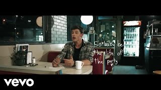 Shawn Mendes  Life Of The Party Official Lyric Video [upl. by Kerri883]