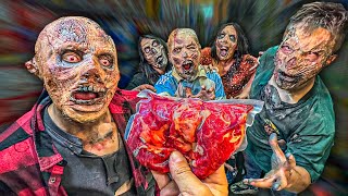 ¡LE DOY de COMER CARNE a LOS ZOMBIES del SUPER MERCADO [upl. by Sajet]