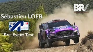 Sébastien Loeb  Ford Puma Rally1  WRC Acropolis Rally 2022 PET [upl. by Asilam]