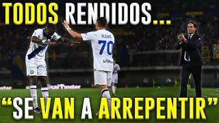 así fue la DESPEDIDA de 🇨🇱 ALEXIS SANCHEZ de INTER 😱 REACCIÓN 🇦🇷 [upl. by Farra]