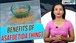 Asafoetida Benefits For Our Health Hing For Oral Skin amp Health Related Problems  TimesXP Health [upl. by Aynek]