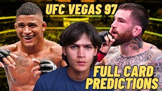 UFC Fight Night Burns vs Brady Full Card Predictions [upl. by Buyers]