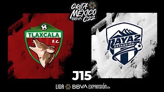 Resumen  Tlaxcala 21 Raya2  Jornada 15  Grita México C22  Liga BBVA Expansión MX [upl. by Niamrej]