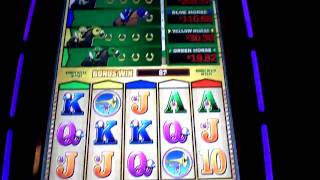 Breeders Cup slot machine bonus win at Mohegan Sun PA [upl. by Norabel]