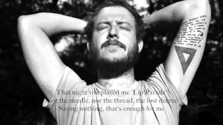 Bon Iver  Holocene Lyrics video [upl. by Henryk]