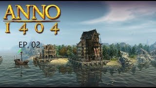 Anno 1404 Dawn of Discovery  Venice  EP 02 PTBR [upl. by Irem732]